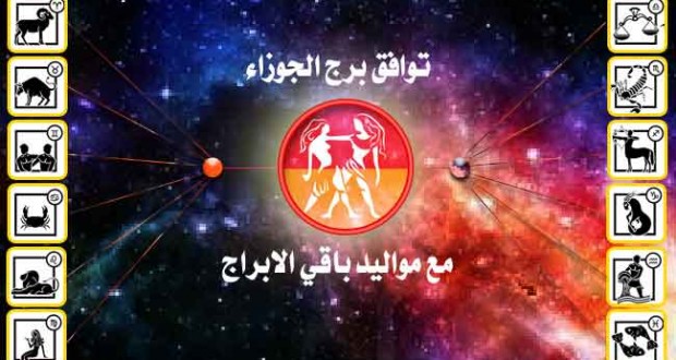 توافق برج الجوزاء امراة مع باقي الابراج  - في الحب والزواج 2018